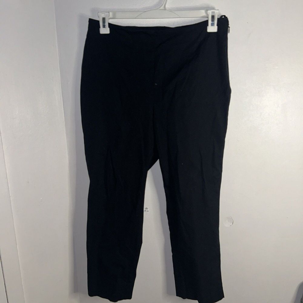 INC International‎ Concepts Petitie Womens Pants 14p Black Stretch
